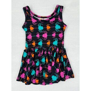 Dotdotsmile Girls 6/12 Months Tank Dress Halloween Spider New with Tags